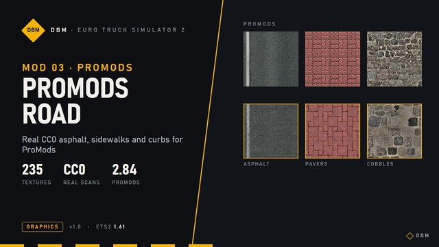 ProMods Road Textures preview